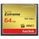 SanDisk CompactFlash Extreme 64GB 120 MB/s Poukaz 200 Kč na nákup na Mall.cz + O2 TV HBO a Sport Pack na dva měsíce