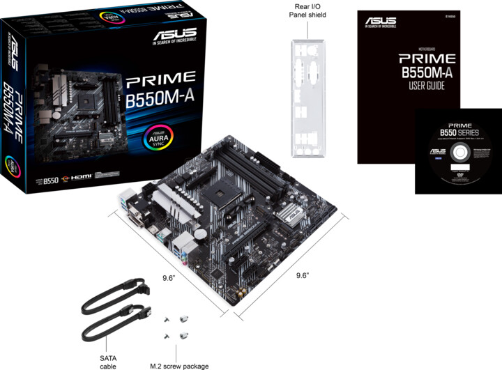 ASUS PRIME B550M-A - AMD B550_1106650124