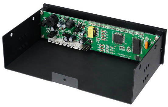Akasa kontrolní panel AK-FC-07BK 3xfan, monitoring teploty, display, černý_1998112901