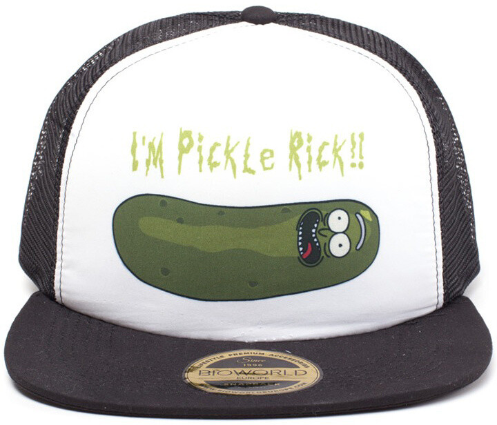 Kšiltovka Rick and Morty - Pickle Rick Trucker Cap_1571139413