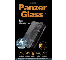 PanzerGlass ochranné sklo Standard pro Apple iPhone 12/ 12 Pro 6.1&quot;, antibakteriální, 0.4mm, čirá_1044444310