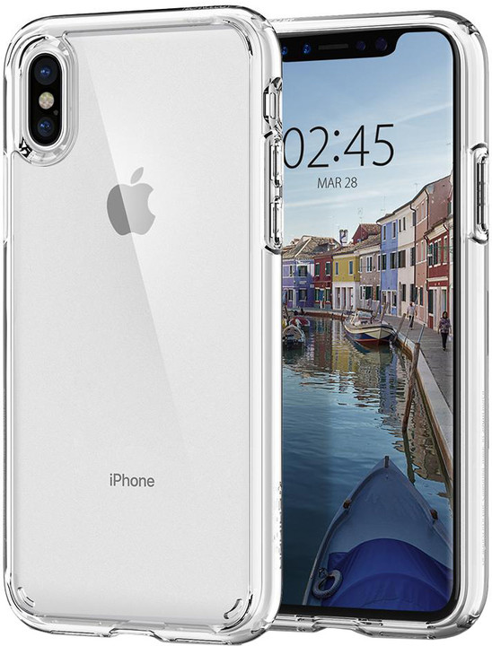 Spigen Ultra Hybrid iPhone X, crystal clear_1525557039
