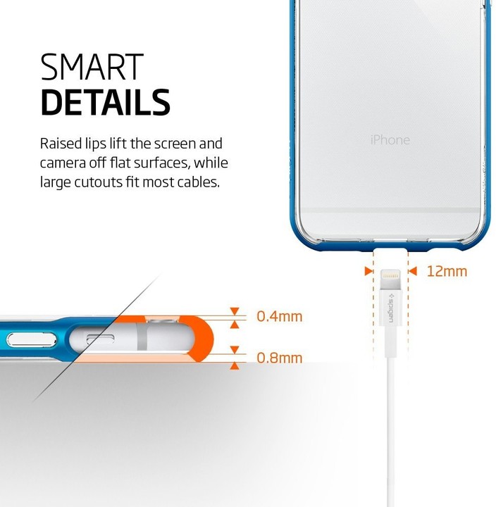 Spigen Neo Hybrid EX ochranný kryt pro iPhone 6/6s, electric blue_1432313050