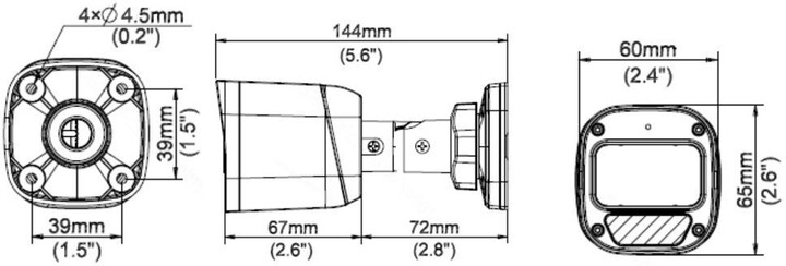 Uniarch by Uniview Bullet Kit - 2x kamera IPC-B122-APF28, 1x NVR-108E2-P_1117909856