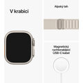Apple Watch Ultra, 49mm, Cellular, Titanium, Starlight Alpine Loop - Large_985801068