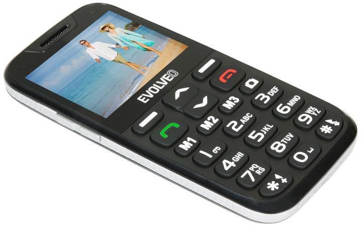 Evolveo EasyPhone XD s nabíjecím stojánkem, Black_761105599