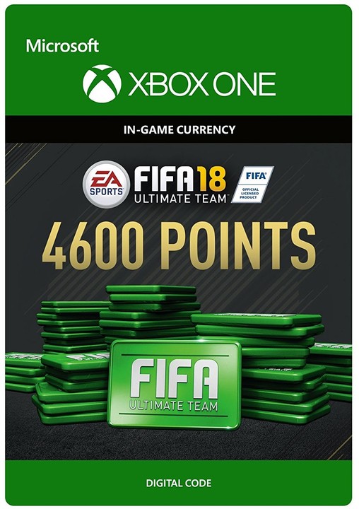 FIFA 18 Ultimate Team - 4600 FIFA Points (Xbox ONE) - elektronicky_229844749