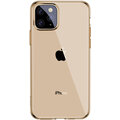 BASEUS Simplicity Series gelový ochranný kryt pro Apple iPhone 11 Pro Max, zlatá