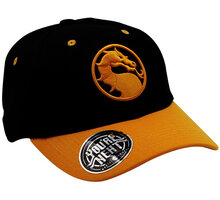 Kšiltovka Mortal Kombat - Black Logo, baseballová, nastavitelná_1089467020