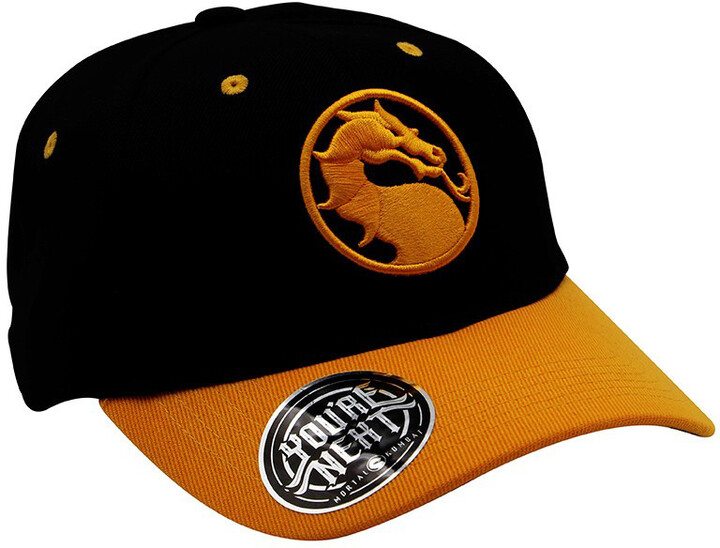 Kšiltovka Mortal Kombat - Black Logo, baseballová, nastavitelná_1089467020