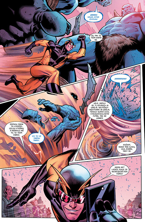 Komiks Avengers: Na pokraji války říší, 4.díl, Marvel