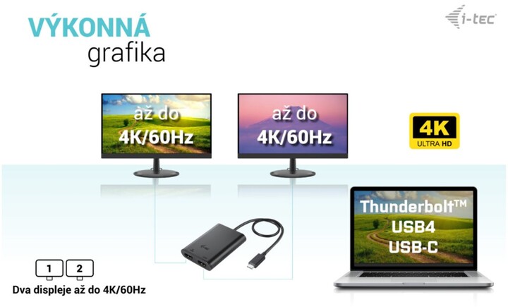 I-tec USB-C Dual 4K/60Hz (single 8K/30Hz) HDMI Video Adapter_178044719