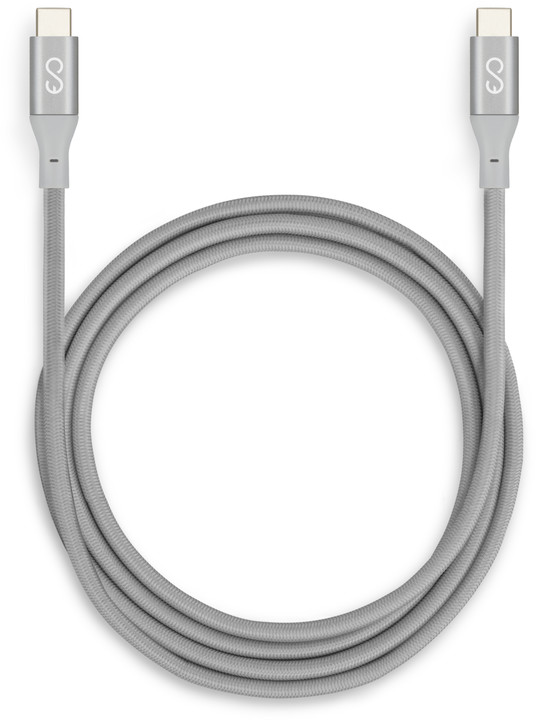 EPICO nabíjecí magnetický USB-C kabel 2m - šedý_1513289659