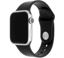 FIXED silikonový řemínek pro Apple Watch, 42/44mm, černá_2058678522