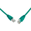 Solarix Patch kabel CAT6 SFTP PVC 3m zelený snag-proof