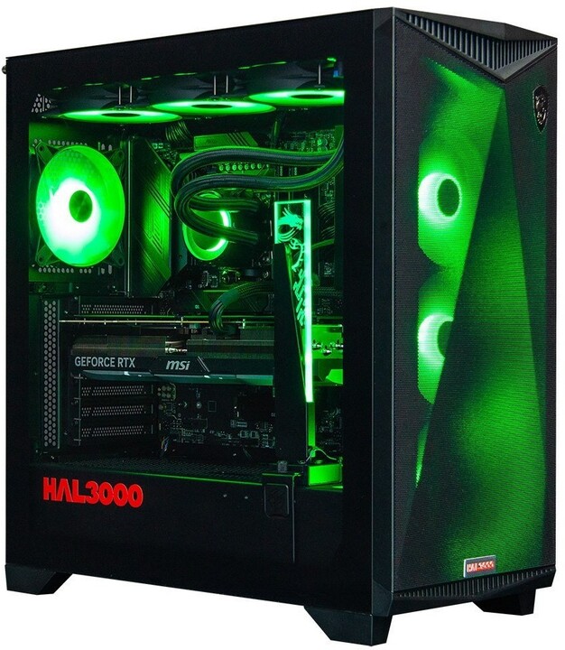 HAL3000 Alfa Gamer Super (RTX 4080 Super), černá_2077198114