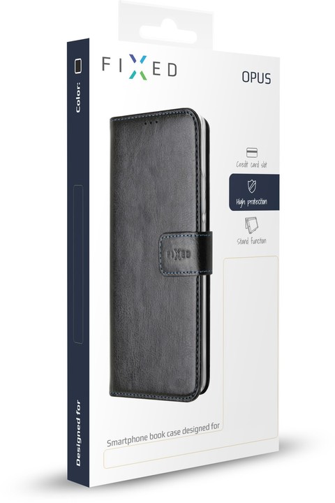 FIXED pouzdro typu kniha Opus pro Samsung Galaxy M20, černá_902265552