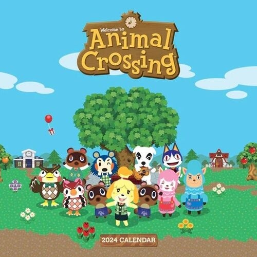 Kalendář 2024 Animal Crossing, nástěnný_29592925