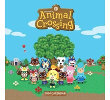 Kalendář 2024 Animal Crossing, nástěnný 09781805270157