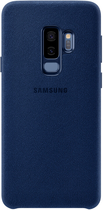 Samsung zadní kryt - kůže Alcantara pro Samsung Galaxy S9+, modrý_267319598