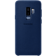 Samsung zadní kryt - kůže Alcantara pro Samsung Galaxy S9+, modrý