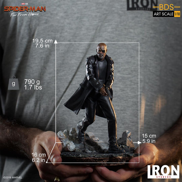 Figurka Spider-Man: Far From Home - Nick Fury 1/10 art scale_1716220499