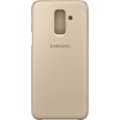 Samsung A6+ flipové pouzdro, zlatá_17662359