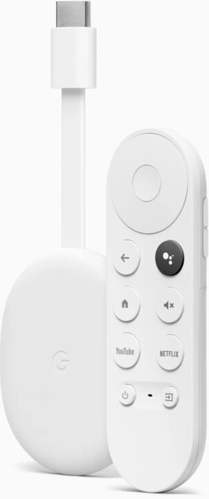 Chromecast 4 HD s Google TV, bílá_605137764