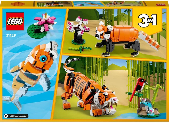 LEGO® Creator 3v1 31129 Majestátní tygr