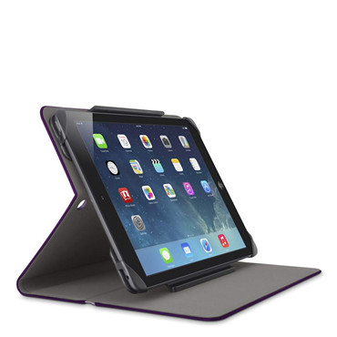 Belkin iPad Air 1/2 pouzdro Stripe Cover, fialová_12419489