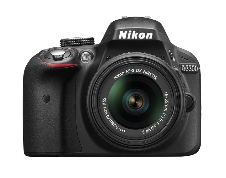 Nikon D3300 černá + 18-55 VR II + 55-300 VR_180160817