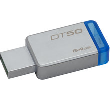 Kingston DataTraveler 50 - 64GB modrá DT50/64GB