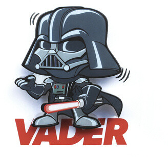 3D Mini světlo Star Wars - Darth Vader_1520387303