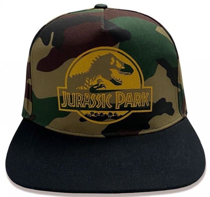 Kšiltovka Jurassic Park - Gold Logo Camo, snapback, nastavitelná_168188345
