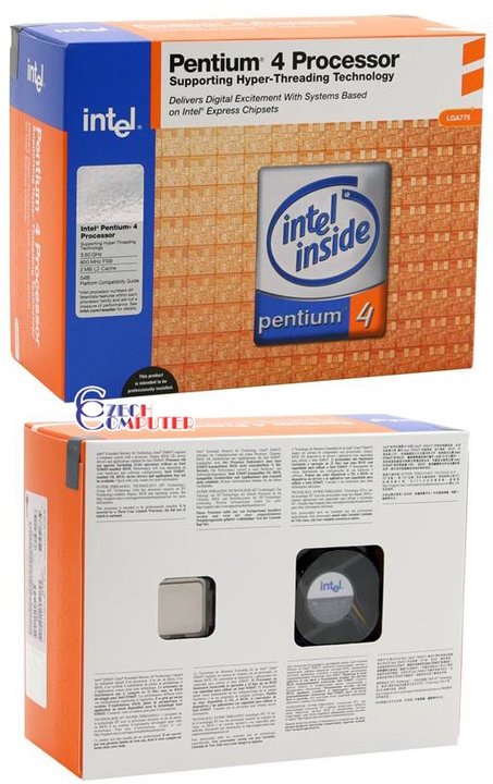 Intel Pentium 4 660 3,6GHz 2MB 800MHz 775pin BOX_1567375