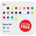 Polaroid 3D Náplně 20 PLA barev + 2 Deluxe Silk