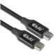 Club3D kabel USB-C 3.2 Gen2, M/M, 8K@60Hz, 5m, černá O2 TV HBO a Sport Pack na dva měsíce