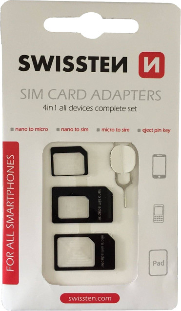 SWISSTEN SIM adaptér 4in1_1286452841