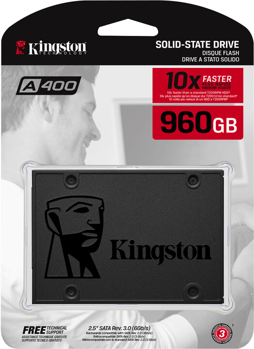 Kingston Now A400, 2,5" - 960GB