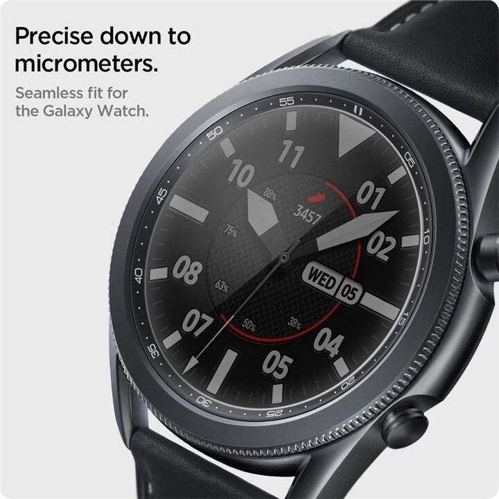 Spigen ochranné sklo Pro Flex EZ Fit pro Galaxy Watch 3, 45mm, 2ks_1397027221