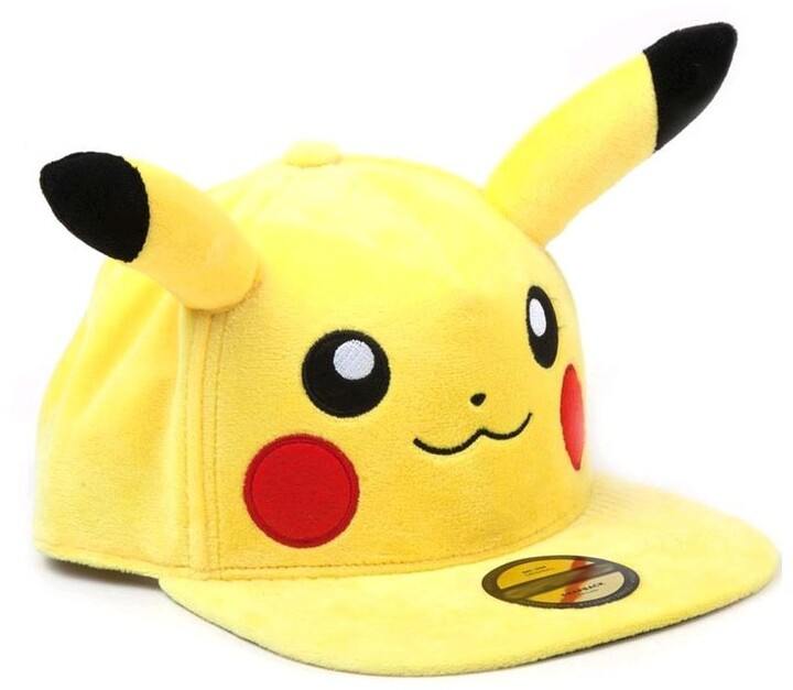 Kšiltovka Pokémon: Pikachu - Pikachu s ušima, nastavitelná_906317533