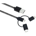 Sandberg kabel Lightning+MicroUSB+USB-C, 1m_1208760537
