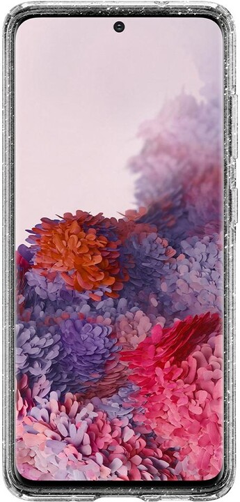 Spigen ochranný kryt Liquid Crystal Glitter pro Samsung Galaxy S20, transparentní_466298782