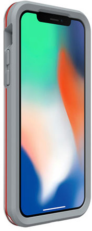 LifeProof SLAM ochranné pouzdro pro iPhone X průhledné - šedo červené_820185337