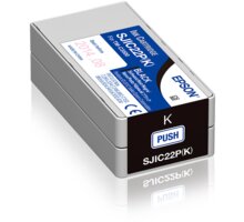 Epson ColorWorks SJIC22P(K): Ink cartridge, černá, pro CW C3500_594546340