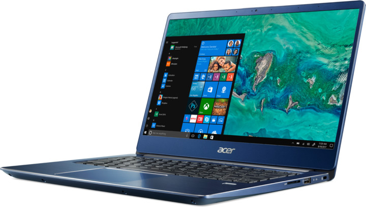 Acer Swift 3 celokovový (SF314-56-30R6), modrá_145147033