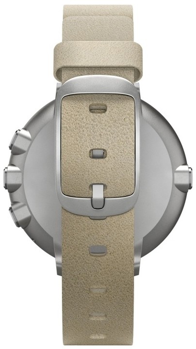Pebble SmartWatch Time Round, 14mm pásek, stříbrná_1272018289