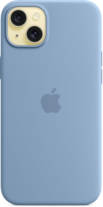 Apple Silikonový kryt s MagSafe pro iPhone 15 Plus, ledově modrá_1486868015