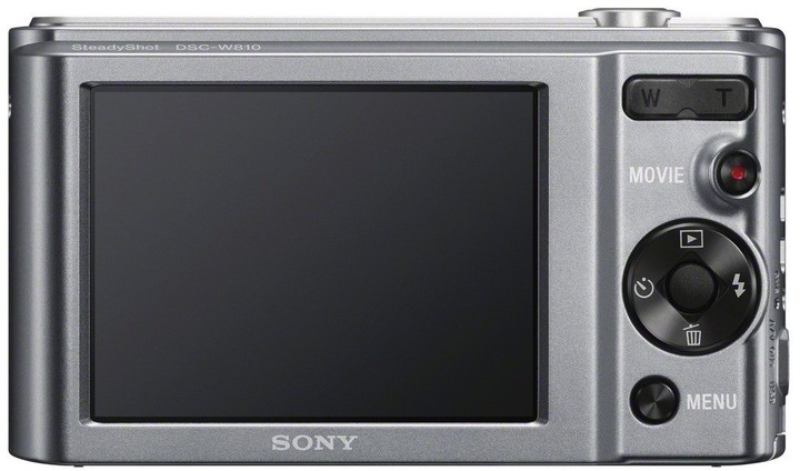 Sony Cybershot DSC-W810, stříbrná_151576861