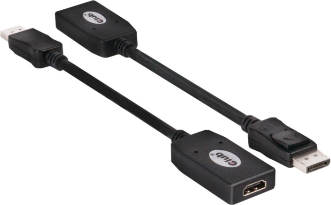 Club3D DisplayPort 1.1 na HDMI 1.3, pasivní adaptér, 24cm_1576307184